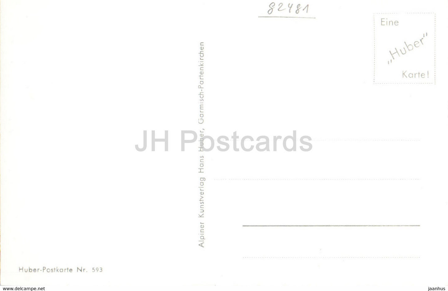 Mittenwald mit Karwendelgebirge - old postcard - Germany - unused