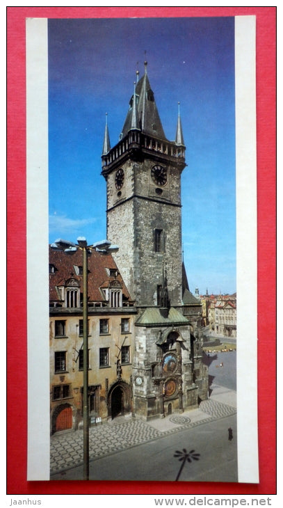 Old Town Hall - Prague - Praha - Czech Republic - Czechoslovakia - unused - JH Postcards
