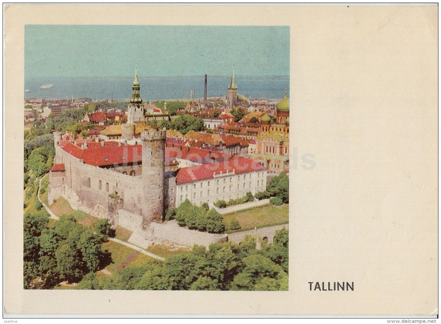 Toompea - Tallinn - 1970 - Estonia USSR - used - JH Postcards
