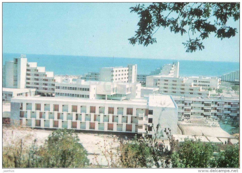 view - sea - resort Albena - 5705 - Bulgaria - unused - JH Postcards