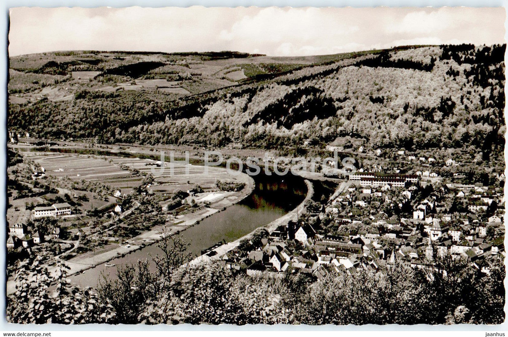 Eberbach a Neckar - 1960 - Germany - used - JH Postcards