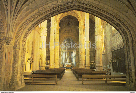 Lisboa - Mosteiro dos Jeronimos (Igreja) - Jeronimos Monastery (Church) - 914 - Portugal - unused - JH Postcards