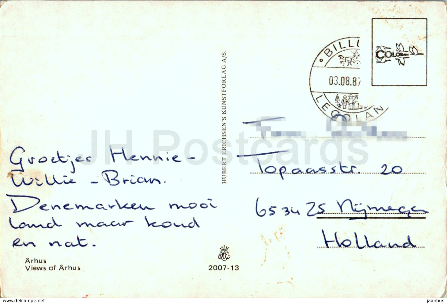 Arhus - Aarhus - Views of Arhus - multiview - 2007-13 - 1987 - Denmark - used