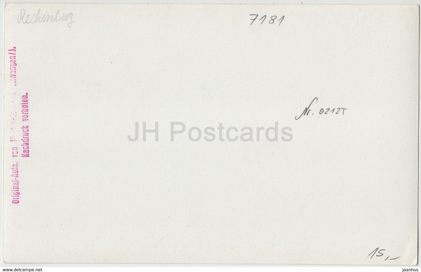Rechenberg - Deutschland - unbenutzt