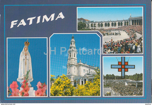 Fatima - souvenir - church - multiview - 2012 - Portugal - used - JH Postcards