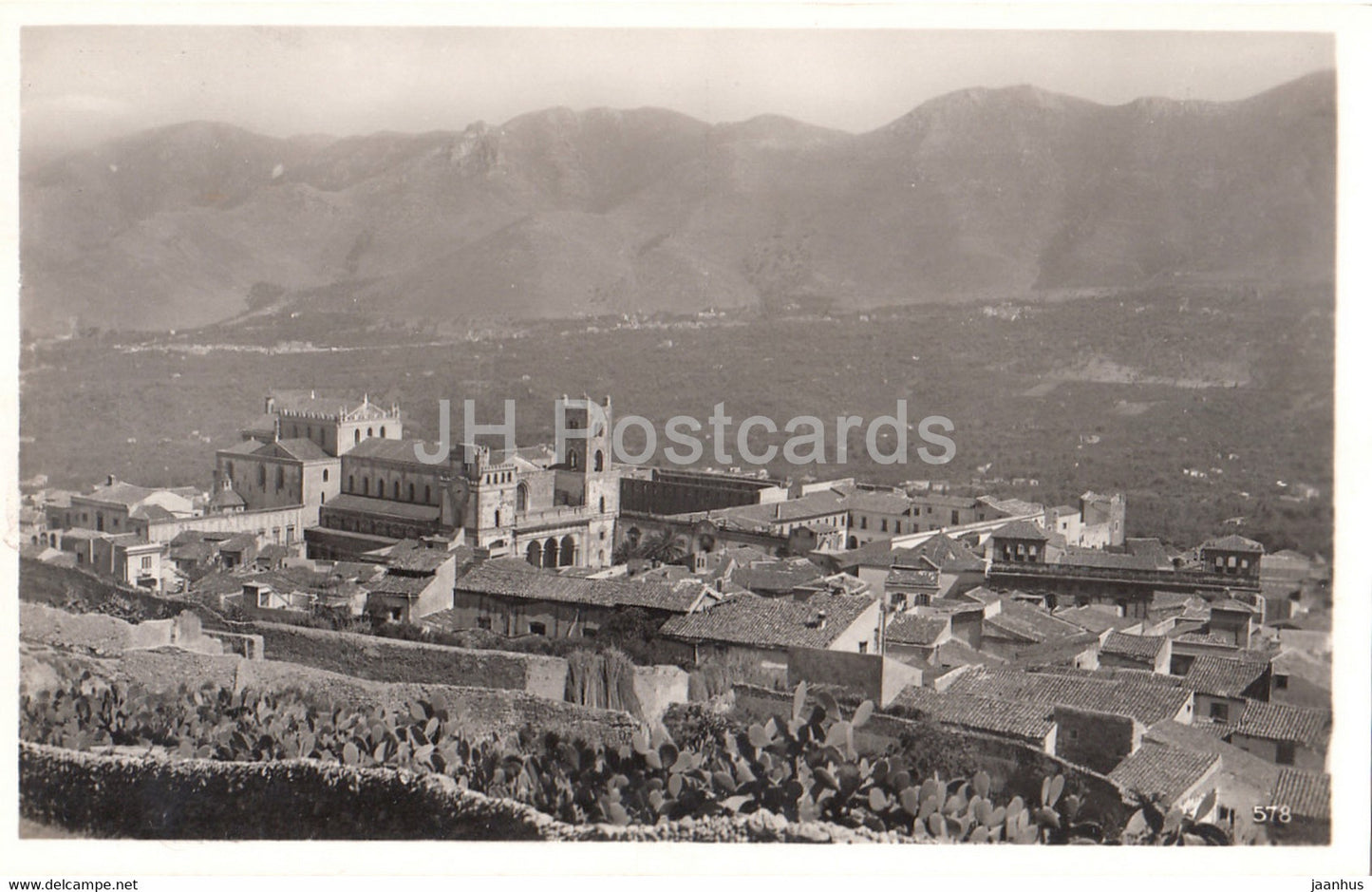 Palermo - Monreale - 578 - old postcard - Italy - unused - JH Postcards