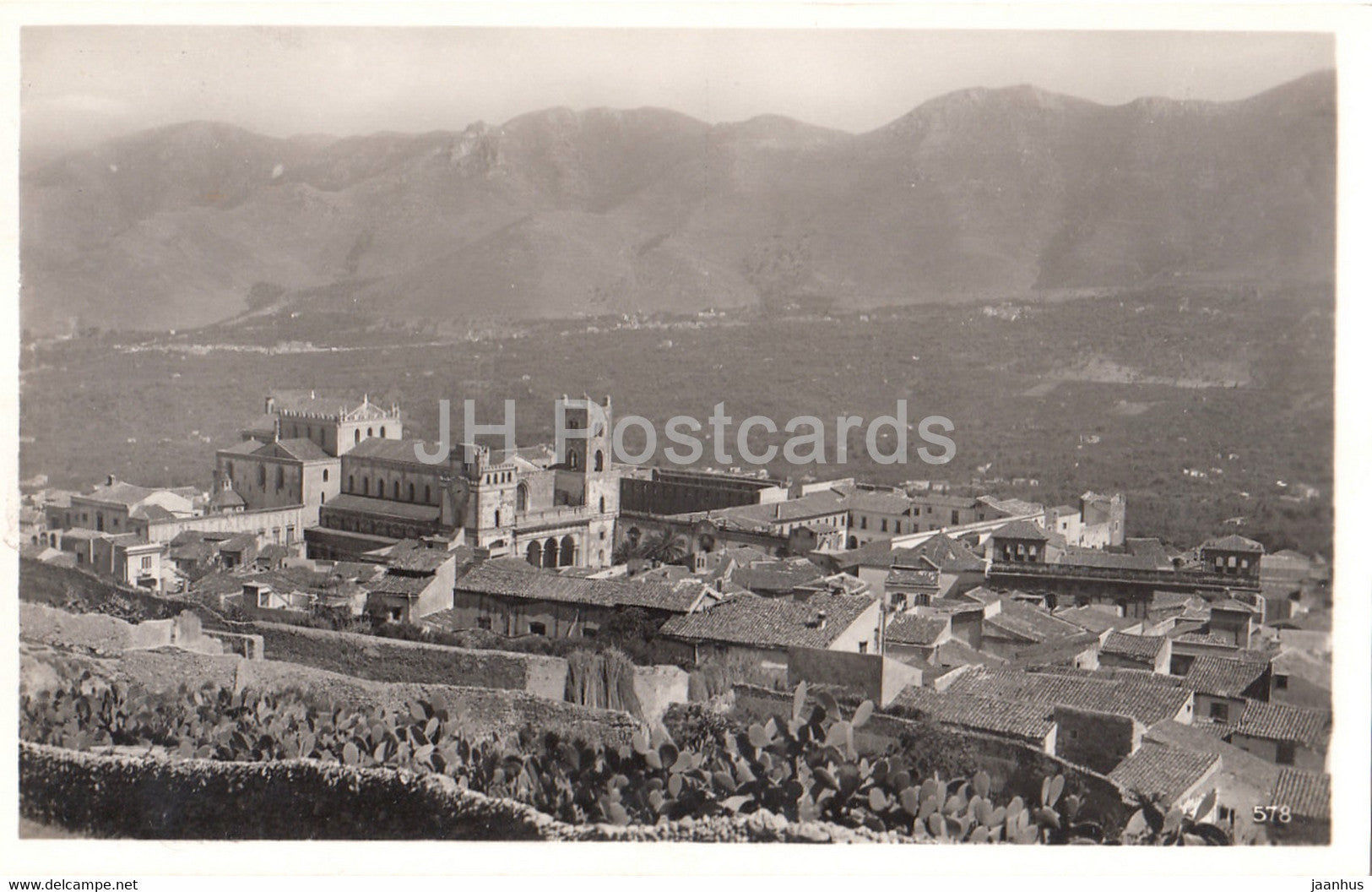 Palermo - Monreale - 578 - old postcard - Italy - unused - JH Postcards