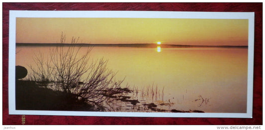 Lake Yandom - Kizhi - 1979 - Russia USSR - unused - JH Postcards