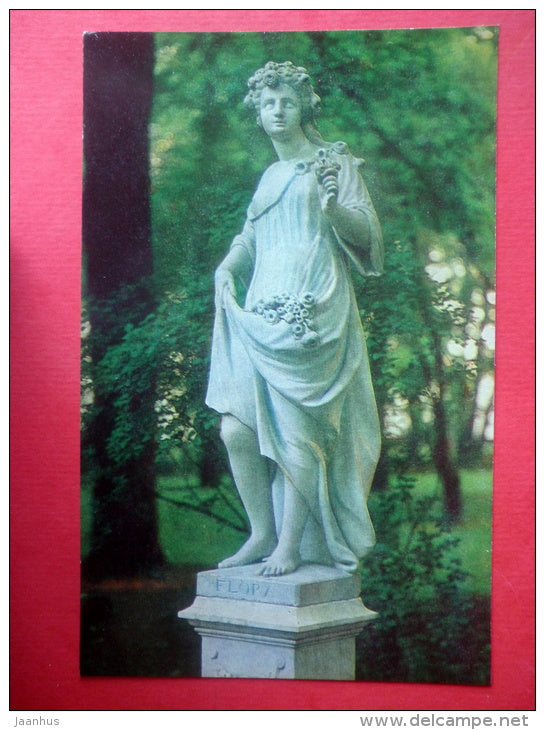 Flora - The Summer Gardens - St. Petersburg - Leningrad - 1980 - Russia USSR - unused - JH Postcards