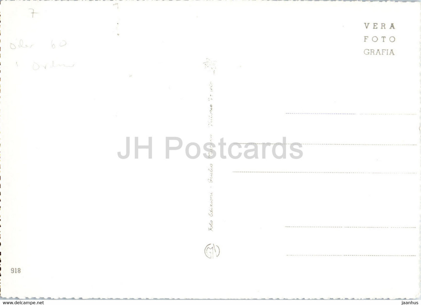 Dolomiti - Rifugio Ciampedie - Marmolada - alte Postkarte - Italien - unbenutzt