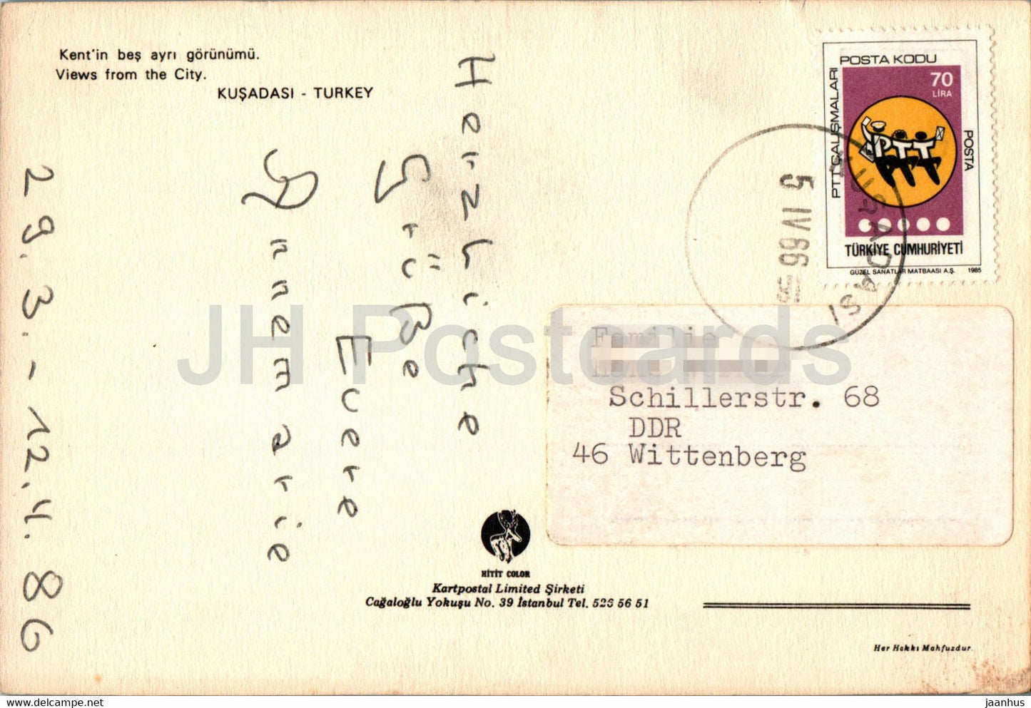 Kusadasi - Vues de la ville - multiview - Turquie - occasion