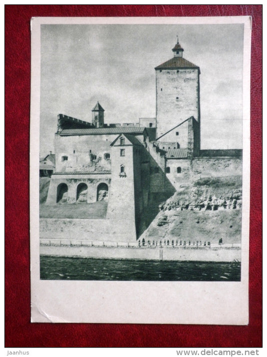 Hermann Castle - Narva - 1956 - Estonia USSR - unused - JH Postcards