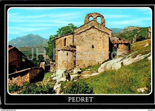 Berga - Sant Quirze de Pedret - Esglesia - church - 3077 - Spain - unused - JH Postcards