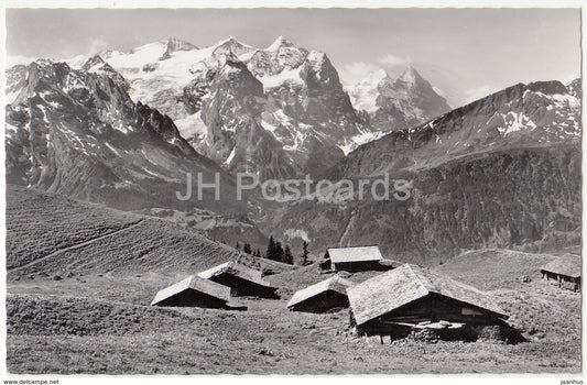 Kaserstatt Hasliberg - Berner Oberland - 335 - Switzerland - old postcard - unused - JH Postcards