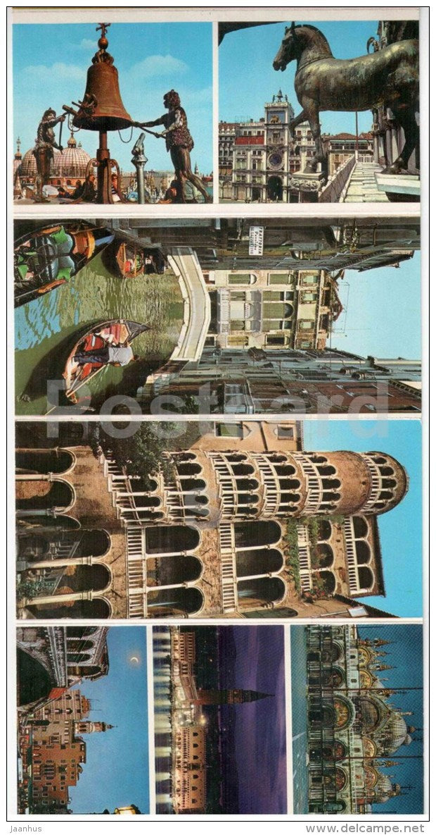 mini photo book with 30 photos - leporello - Venezia - Venice - Italy -unused - JH Postcards