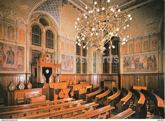 Kecskemet - Ceremonial Hall of the Town Council Hall - Hungary - unused - JH Postcards