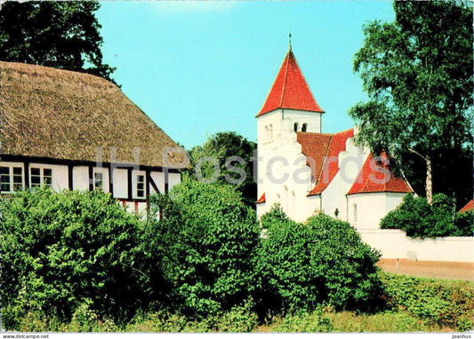Juelsminde - Kirken - church - 43 - Denmark - used - JH Postcards