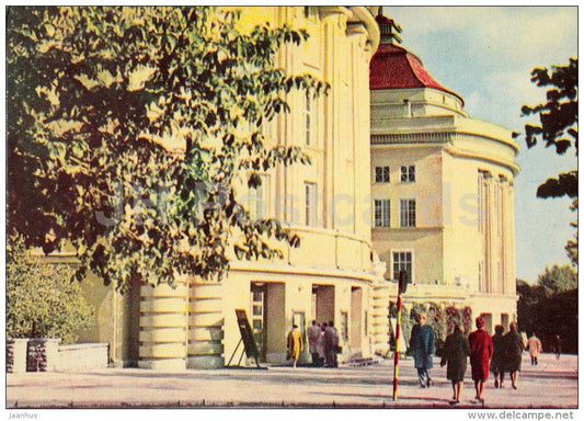 Estonia Theatre - Tallinn - 1968 - Estonia USSR - unused - JH Postcards