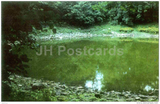 Kaali meteor crater - Saaremaa island - 1974 - Estonia USSR - unused - JH Postcards