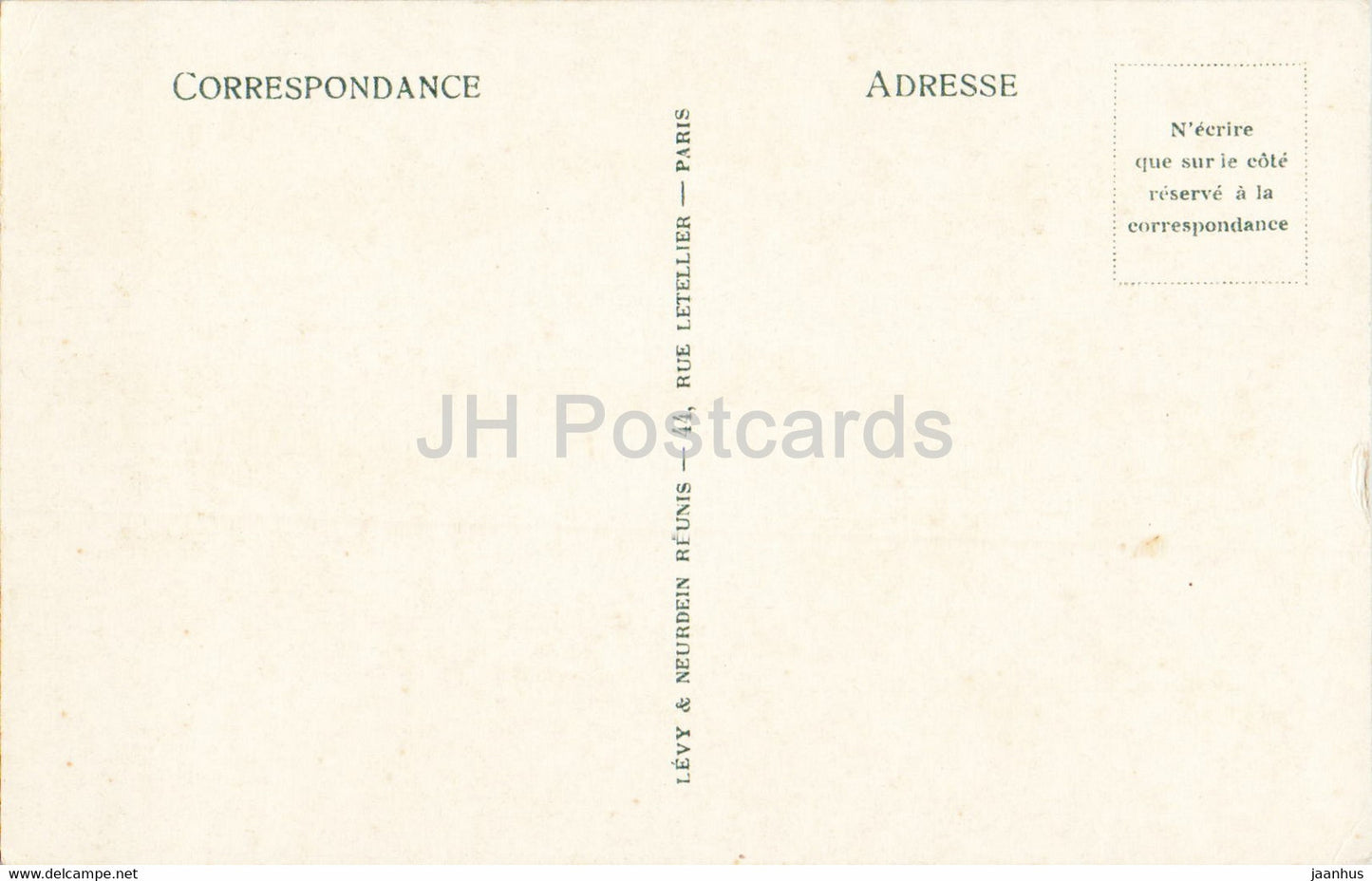 Lourdes - Le Château Fort - château - 22 - carte postale ancienne - France - inutilisée