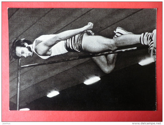 Juri Tarmak - high jump - Munich 1972 - Estonian Olympic medal winners - 1979 - Estonia USSR - unused - JH Postcards