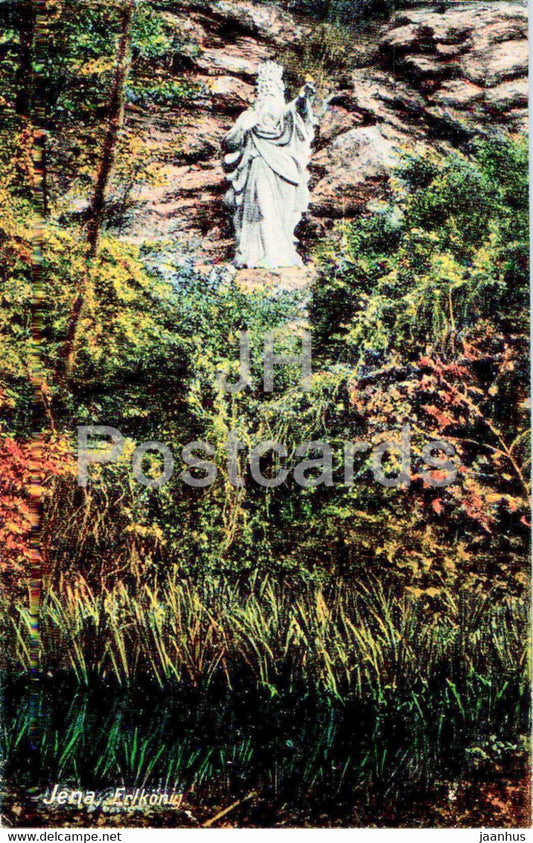 Jena - Erlkonig - old postcard - Germany - unused - JH Postcards