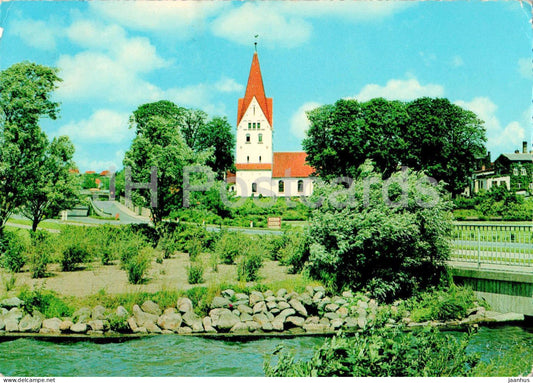 Haderslev - Kirke - The Old Church - 49 - 1969 - Denmark - used - JH Postcards