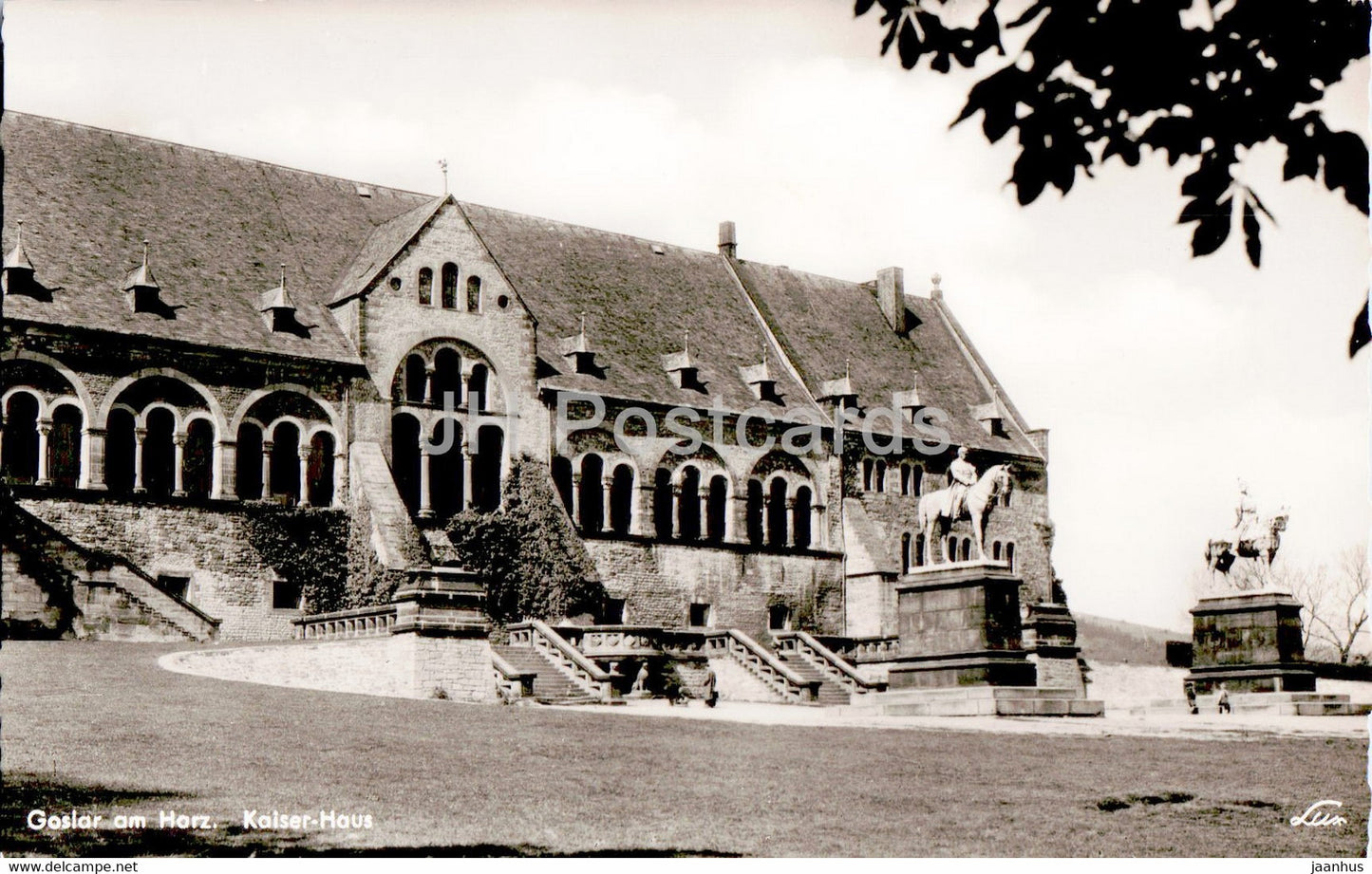 Goslar am Harz - Kaiser Haus - old postcard - Germany - unused - JH Postcards