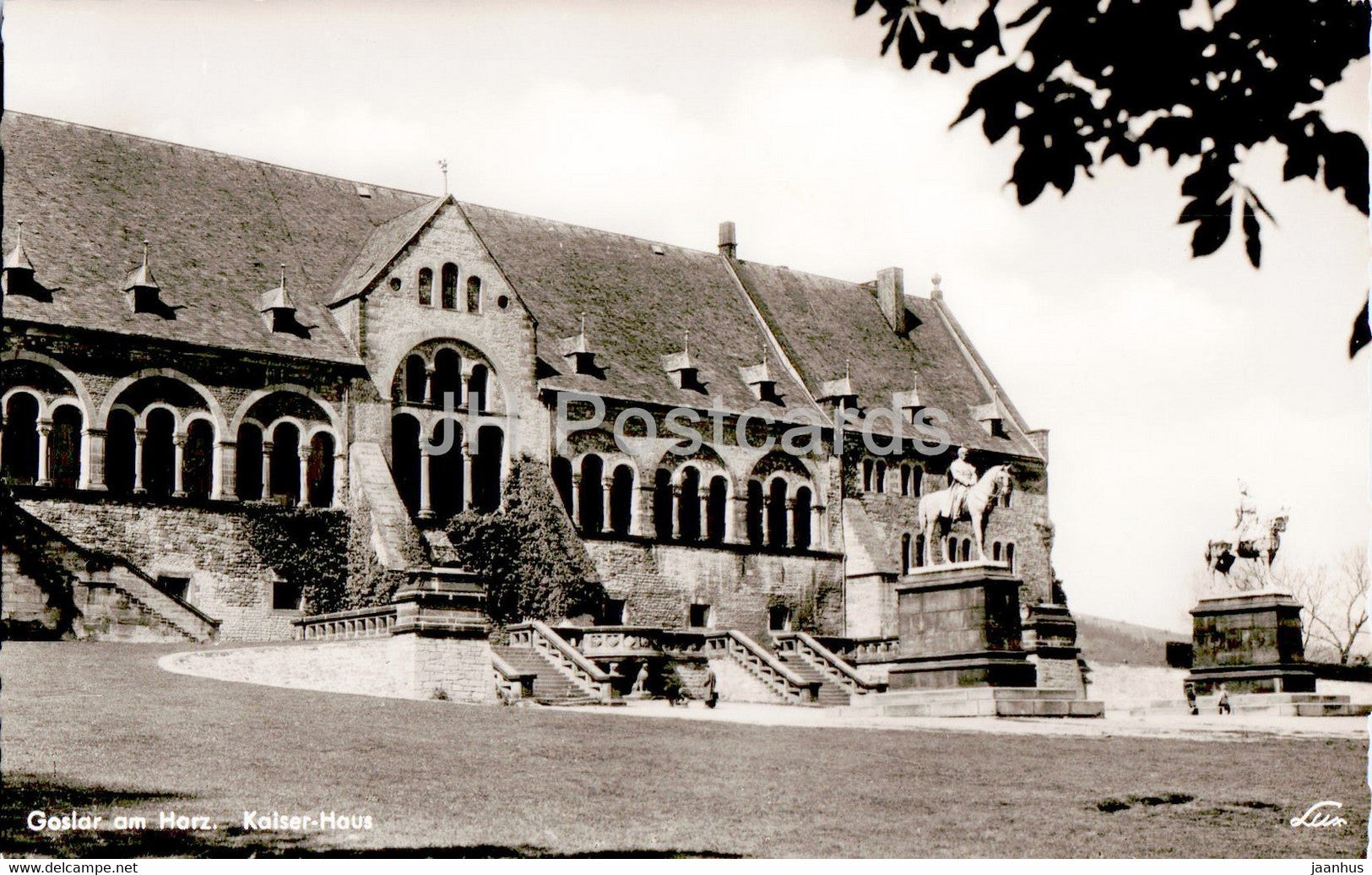 Goslar am Harz - Kaiser Haus - old postcard - Germany - unused - JH Postcards
