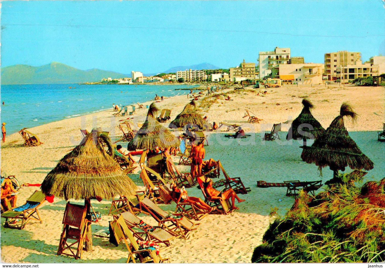 Can Picafort - Detalle - Mallorca - beach - 848 - Spain - used - JH Postcards
