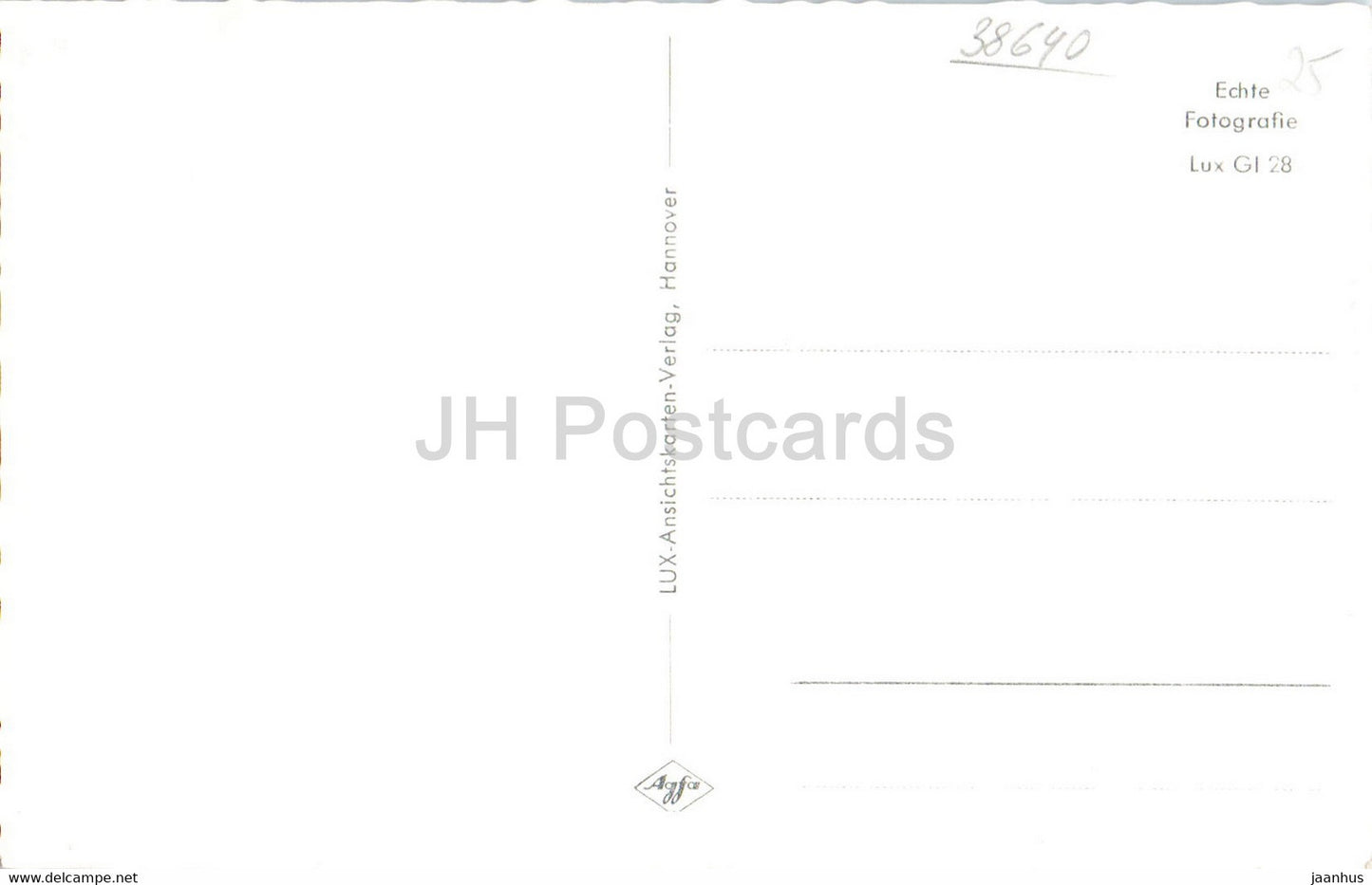 Goslar am Harz - Kaiser Haus - old postcard - Germany - unused