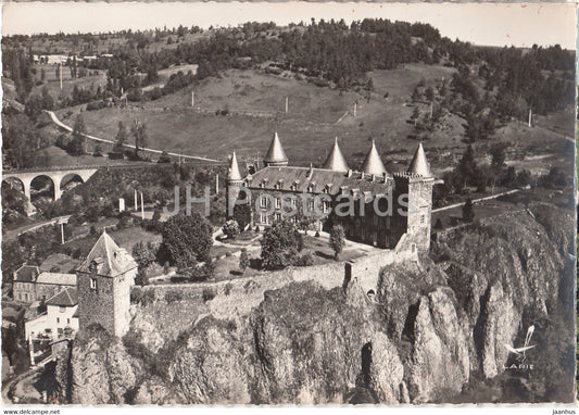 Sailhans - Le Chateau - En Avion Au Dessus de - castle - France - unused - JH Postcards