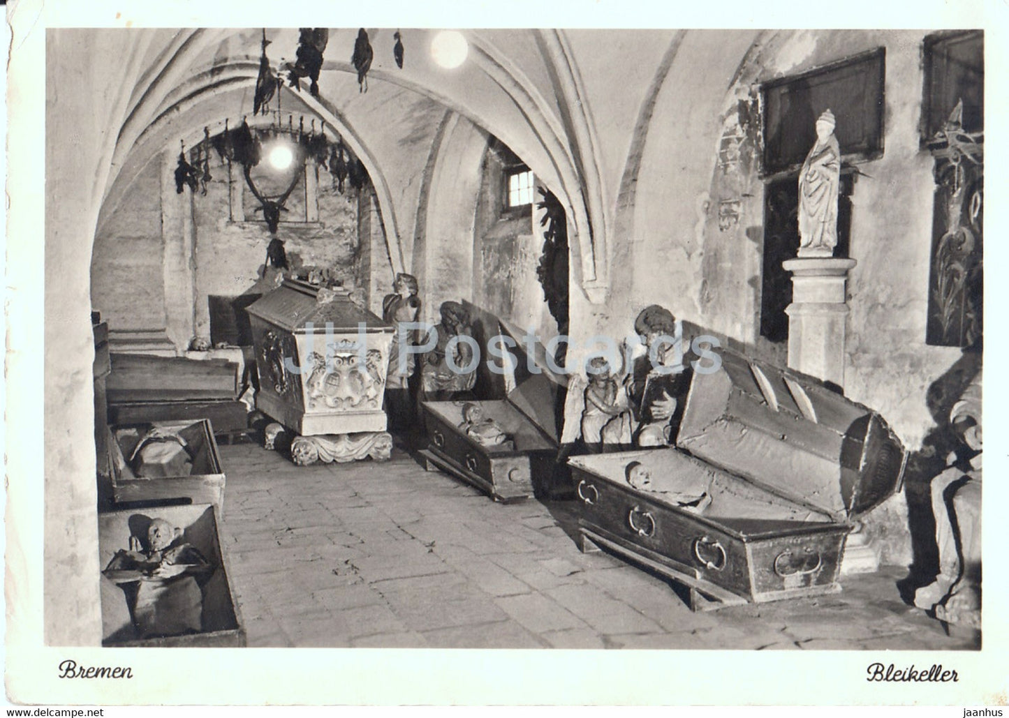 Bremen - Bleikeller - old postcard - 1956 - Germany - used - JH Postcards
