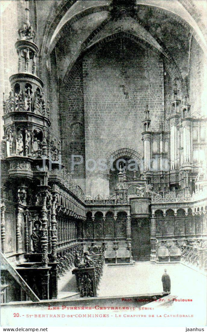 St Bernard De Comminges - Le Chapitre de la Cathedrale - cathedral - 20 - old postcard - 1953 - France - used - JH Postcards