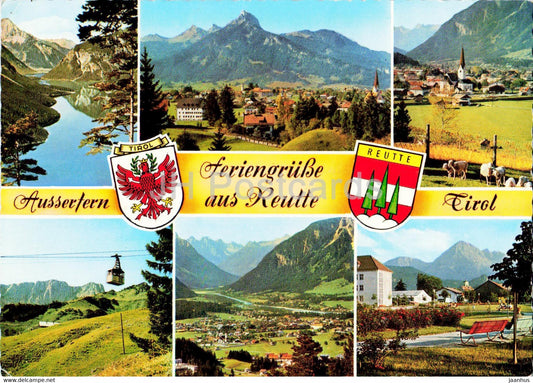 Feriengrusse aus Reutte - Tirol - Austria - unused - JH Postcards