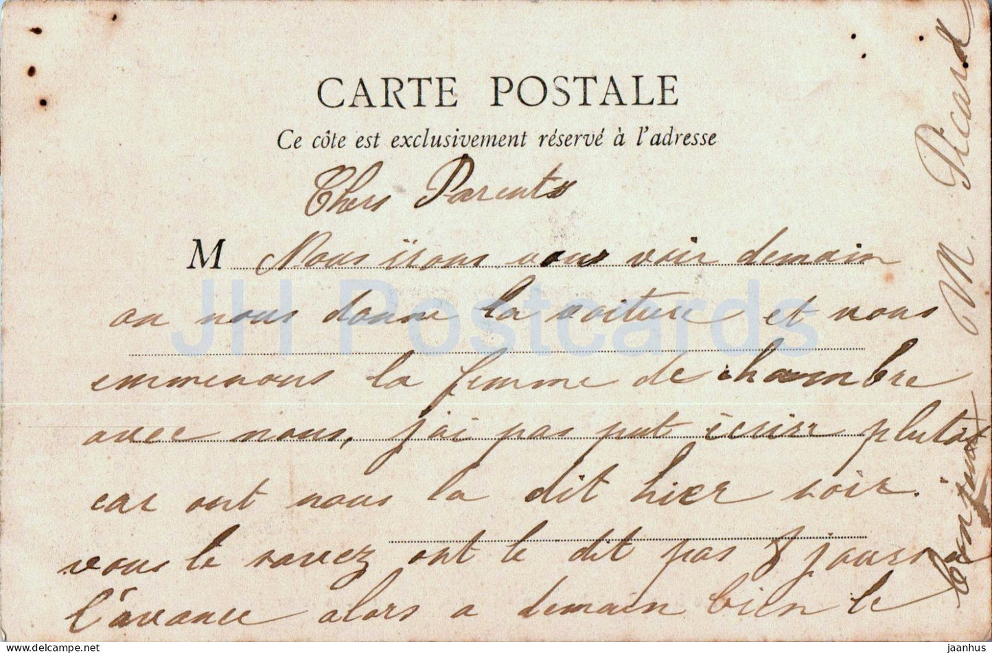 Le Havre - Vue générale prise du Cap de la Heve - carte postale ancienne - France - occasion