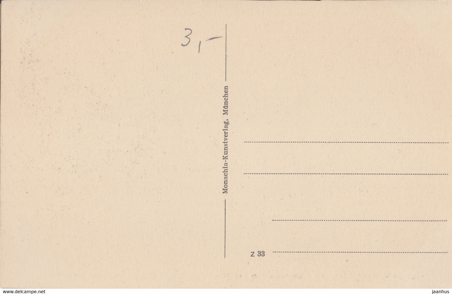 Konigstuhl u Wilhelm Sicht bei Stubbenkammer auf Rugen - Konigsstuhl - old postcard - Germany - unused