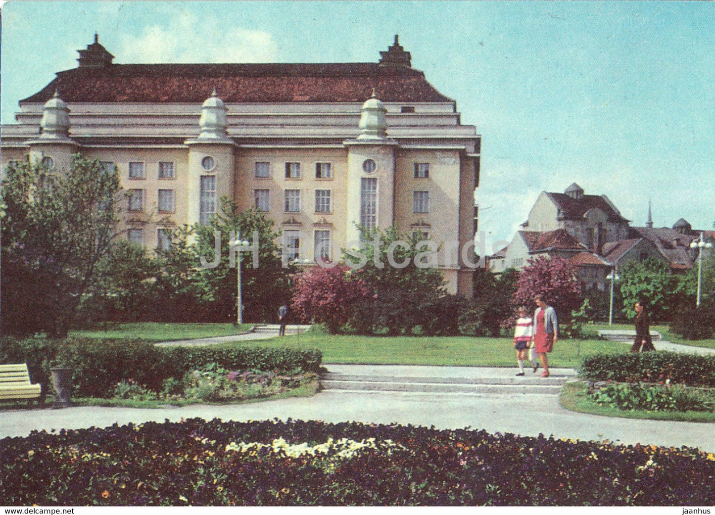Tallinn - State Academic Opera and Ballet Theatre Estonia - 1972 - Estonia USSR - unused - JH Postcards