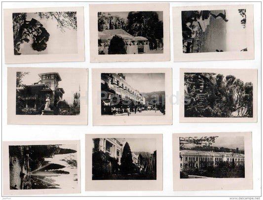 30 mini format photo cards - Crimea - 1951 - Ukraine USSR - unused - JH Postcards