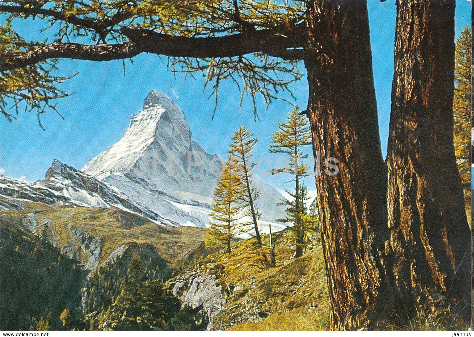 Zermatt - Matterhorn 4477 m - 1982 - Switzerland - used - JH Postcards