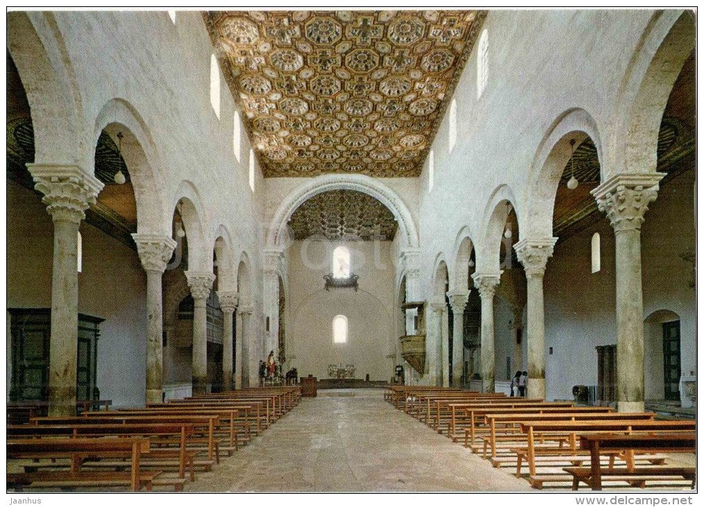 La Cattedrale , interno - cathedral - Otranto - Lecce - Puglia - 50375 - Italia - Italy - unused - JH Postcards