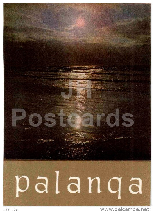 Batic Sea - Palanga - Lithuania USSR - unused - JH Postcards