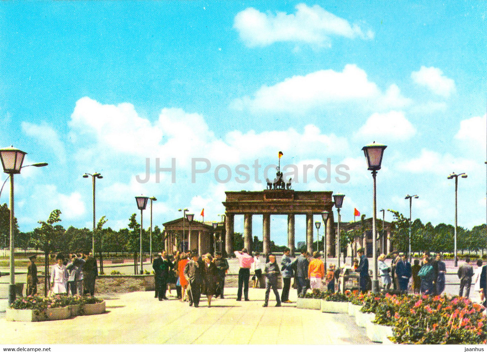Berlin - Branderburger Tor - 20 - Germany DDR - unused - JH Postcards