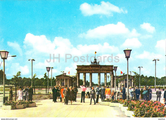 Berlin - Branderburger Tor - 20 - Germany DDR - unused - JH Postcards
