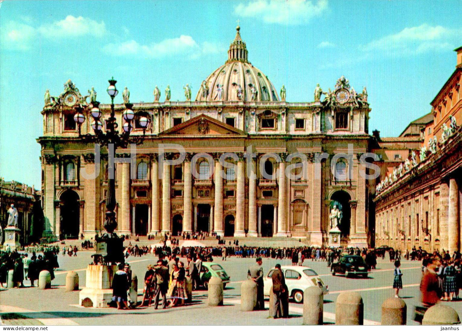 Roma - Rome - Basilica di S Pietro - St Peter's Basilica - 23 - Italy - unused - JH Postcards
