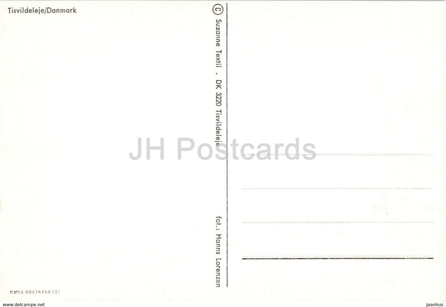 Tisvildeleje - Strand - Boot - Dänemark - unbenutzt