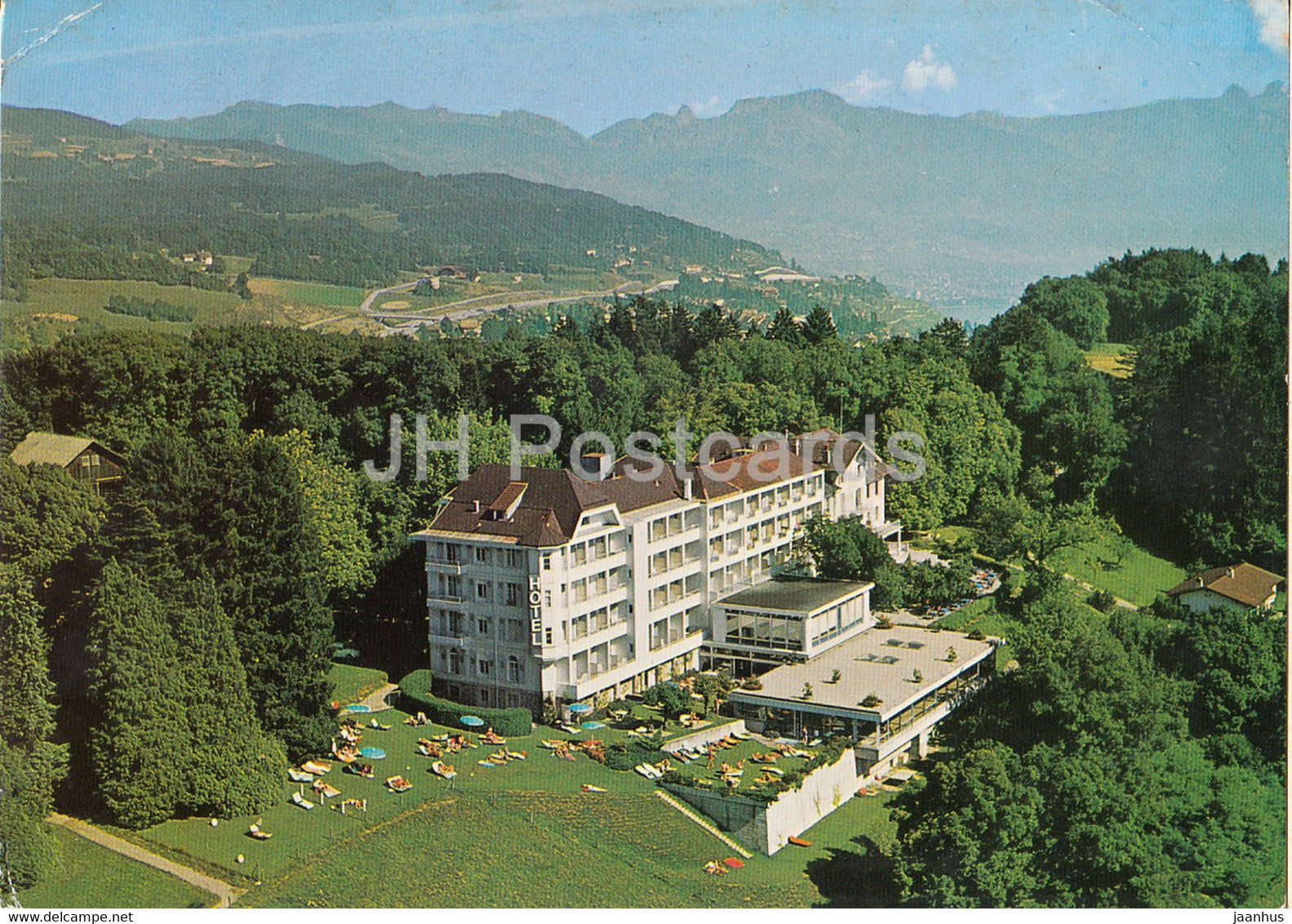 hotel du Signal de Chexbres - 1038 - 1976 - Switzerland - used - JH Postcards