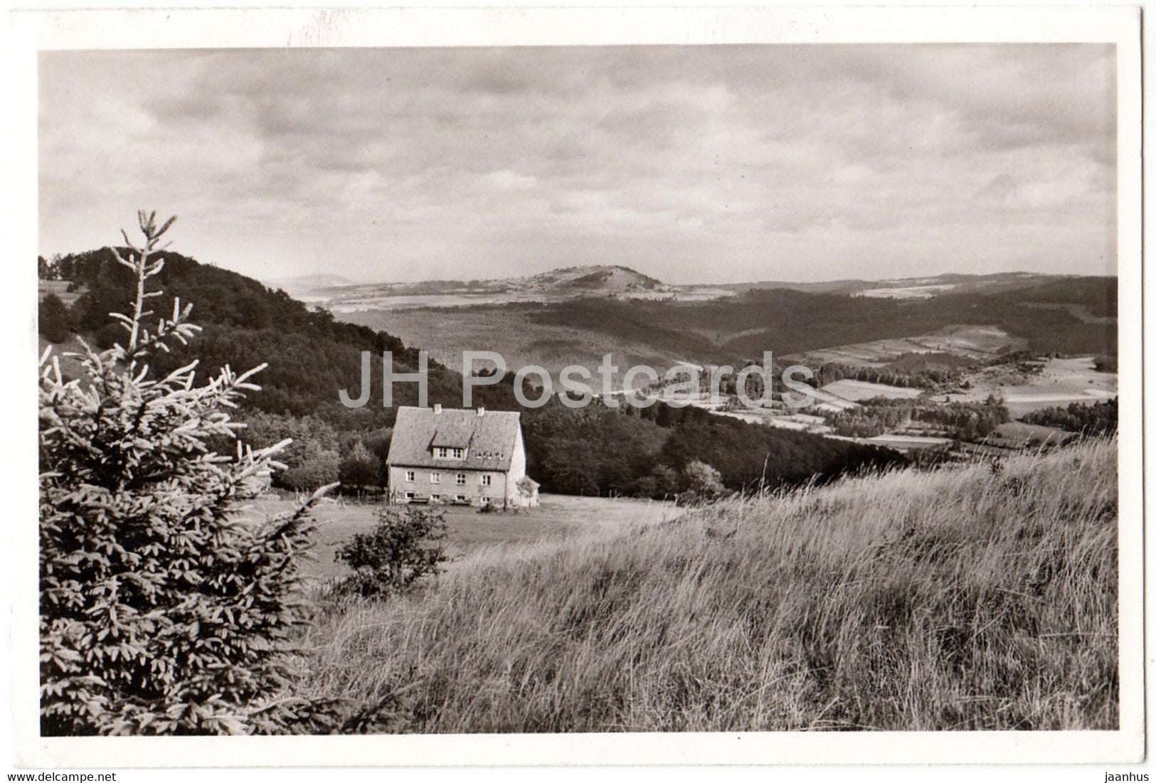 Wurzburger Karl Straub Haus am Farnsberg 786 m - 1964 - Germany - used - JH Postcards