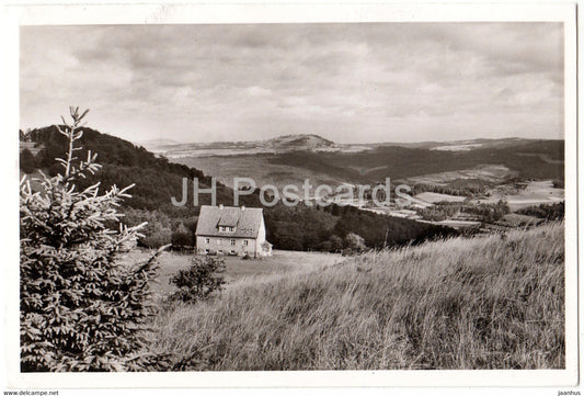 Wurzburger Karl Straub Haus am Farnsberg 786 m - 1964 - Germany - used - JH Postcards
