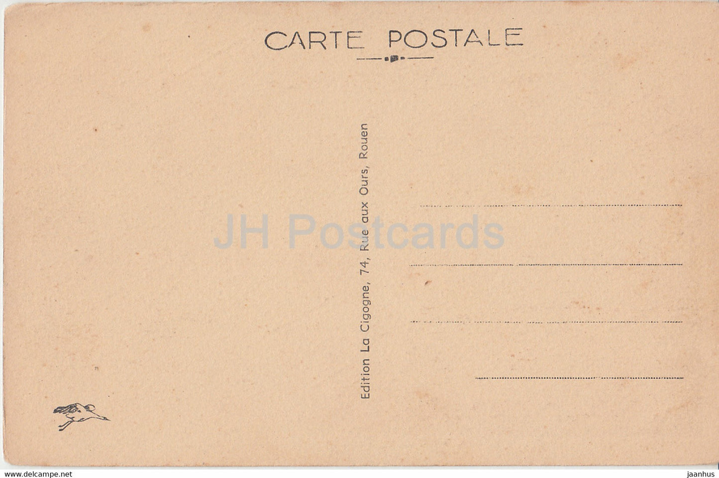 Rouen - Quai de Paris et Cote Sainte Catherine - 461 - Schiff - Boot - Dampfer - alte Postkarte - Frankreich - unbenutzt